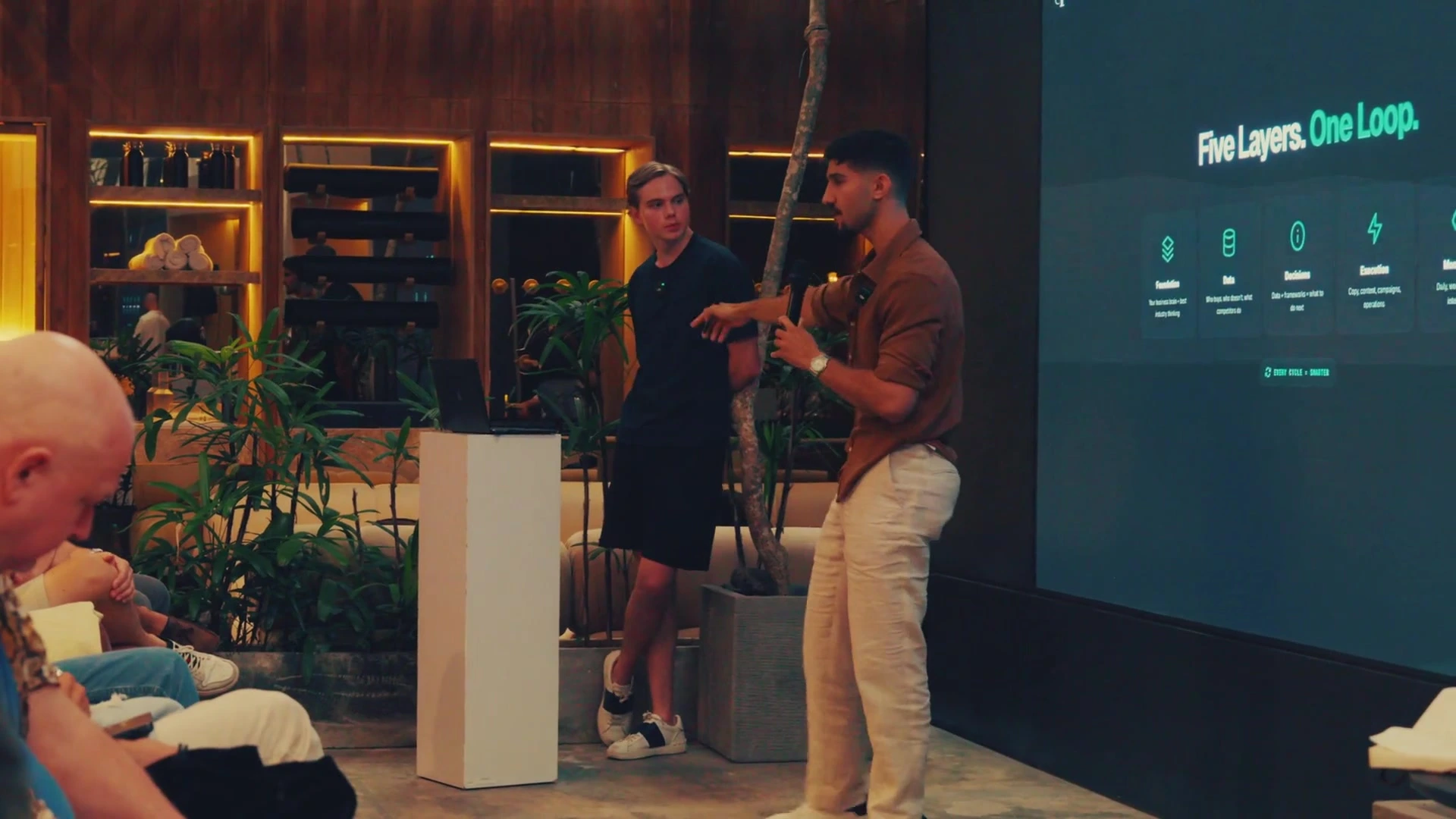 precision founders event