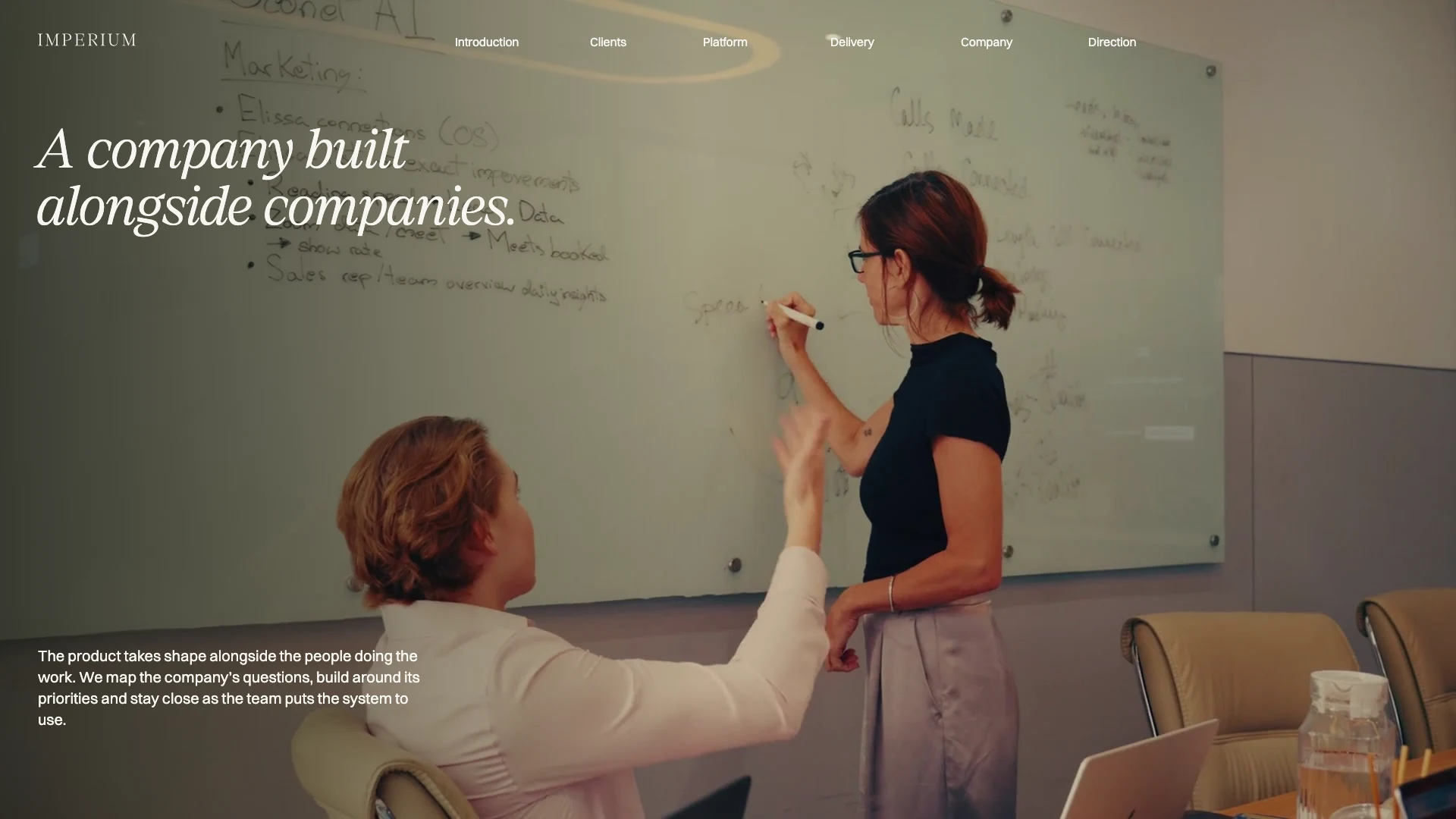 Slide 25: A company built alongside companies